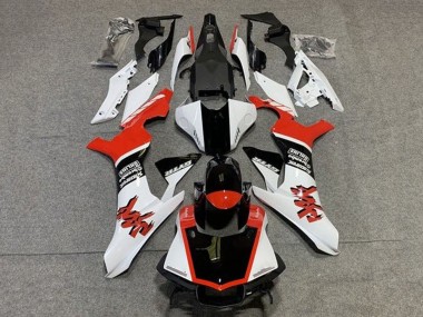 Carénages Moto Yamaha YZF 1000 R1 2015-2019 - Blanc Rouge Noir GYTR