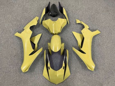 Carénages Moto Yamaha YZF 1000 R1 2015-2019 - Jaune Noir Brillant