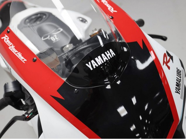 Carénages Moto Yamaha YZF 1000 R1 2020-2025 - Blanc Rouge GYTR