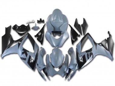 Carénages Moto Suzuki GSXR 600 / GSXR 750 2006-2007 - Gris Noir