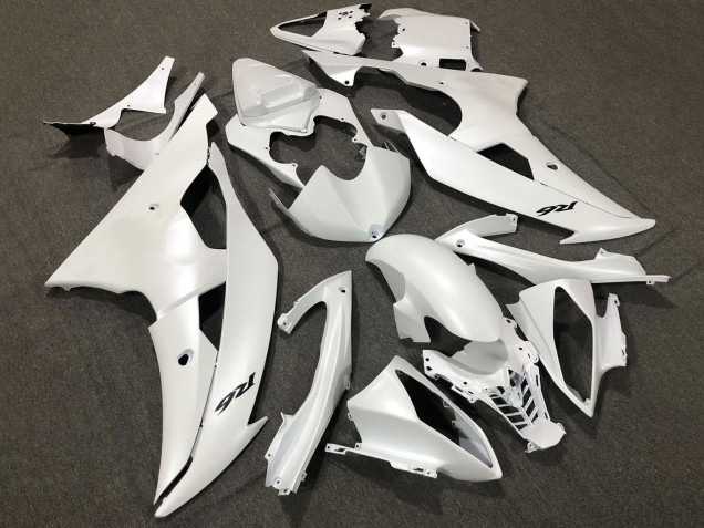 Carénages Moto Yamaha YZF R6 2008-2016 - Blanc Perle