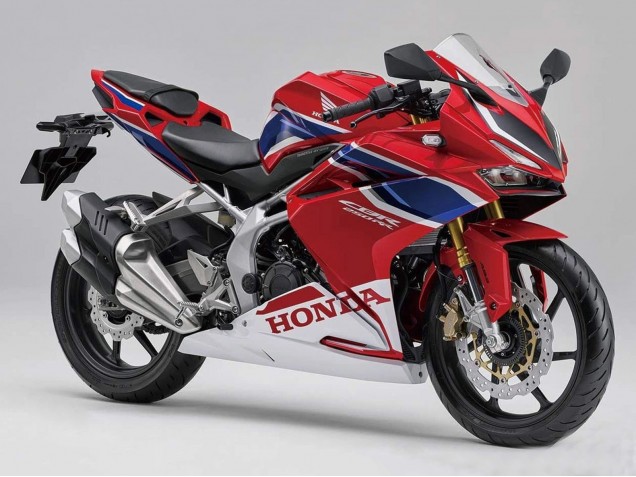 Carénages Moto Honda CBR250RR 2017-2022 - Rouge Bleu Blanc