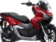 Carénages Moto Honda ADV160 2022-2024 - Argent Rouge Noir Mat