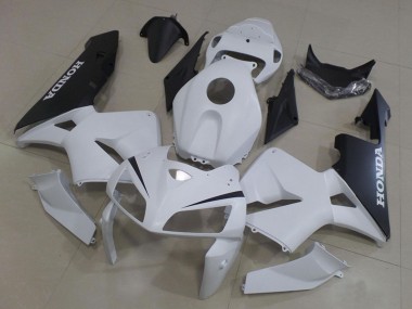 Kit Carénages Moto Honda CBR600RR 2005-2006 - Blanc Noir