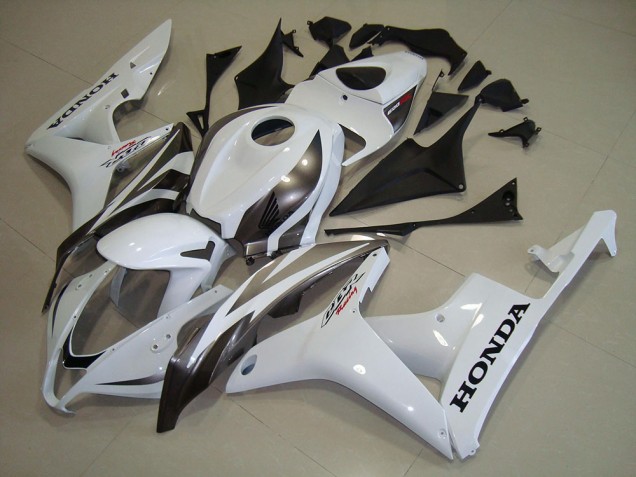 Carénages Moto Honda CBR600RR 2007-2008 - Blanc Argent