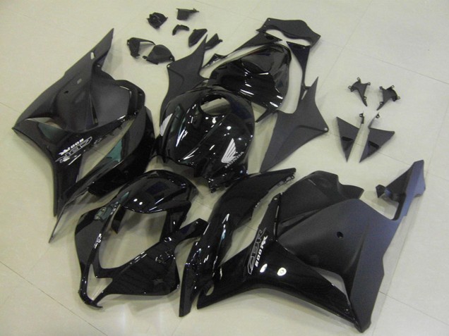 Carénages Moto Honda CBR600RR 2009-2012 - Noir Brillant Noir Mat OEM Style