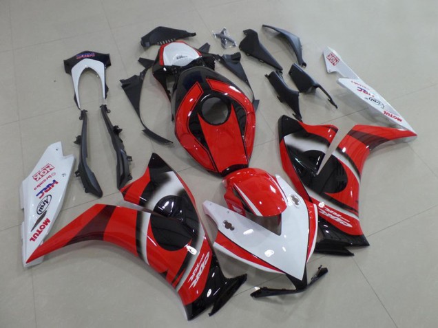Carénage Moto Honda CBR1000RR 2012-2016 - Blanc Rouge Noir Brillant
