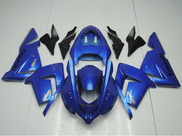 Carénages Moto Kawasaki ZX10R 2004-2005 - Bleu