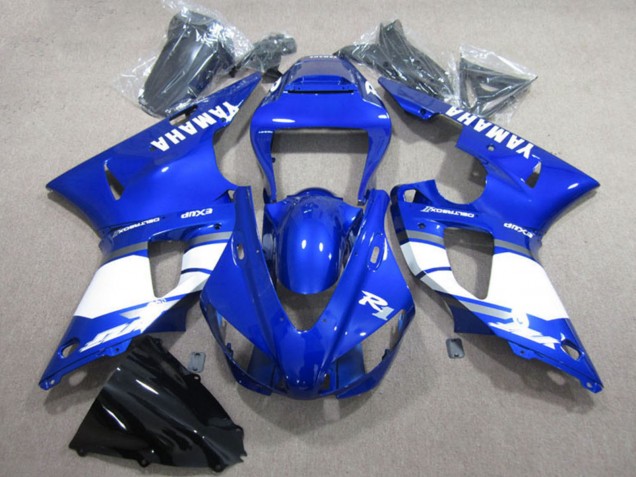Carénage Moto Yamaha YZF R1 2009-2011 - Bleu Blanc