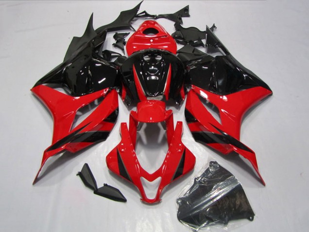 Kits Carénages Moto Honda CBR600RR 2009-2012 - Rouge Noir Brillant