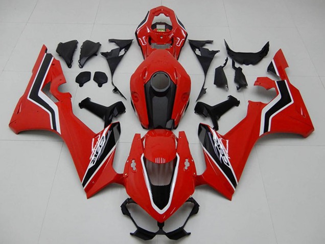 Carénage Moto Honda CBR1000RR 2017-2023 - Rouge Noir Blanc