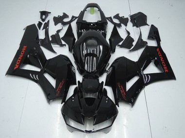 Carénages Moto Honda CBR1000RR 2012-2016 - Noir Brillant Rouge Décalque