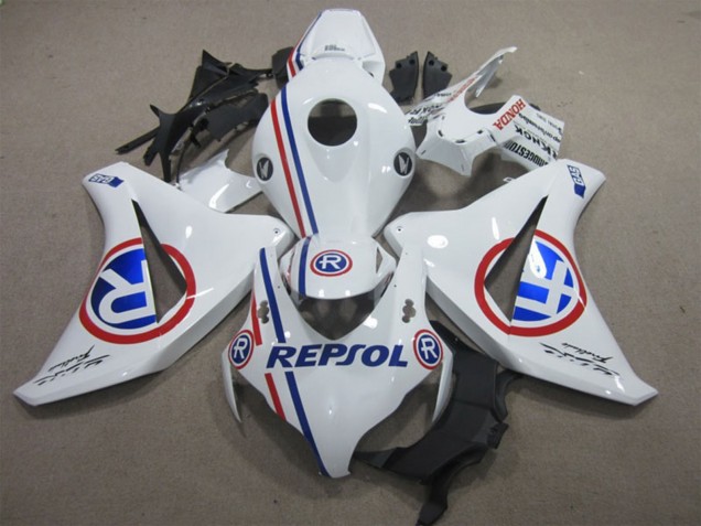 Carénages Moto Honda CBR1000RR 2008-2011 - Blanc Rouge Bleu Repsol
