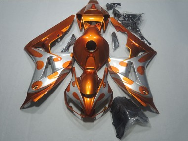Carénages Moto Honda CBR1000RR 2006-2007 - Argent Or Foncé