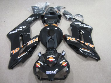 Carénages Moto Honda CBR1000RR 2004-2005 - Noir Brillant Orange Repsol