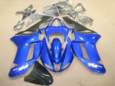 Carénages Moto Kawasaki ZX6R 2007-2008 - Bleu Ninja 636