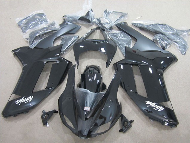 Carénages Moto Kawasaki ZX6R 2007-2008 - Noir Ninja