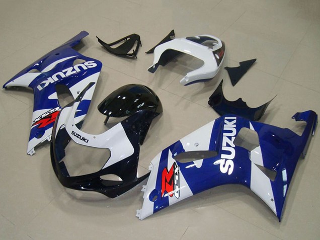 Carénages Moto Suzuki GSXR 750 2001-2003 - Bleu Blanc