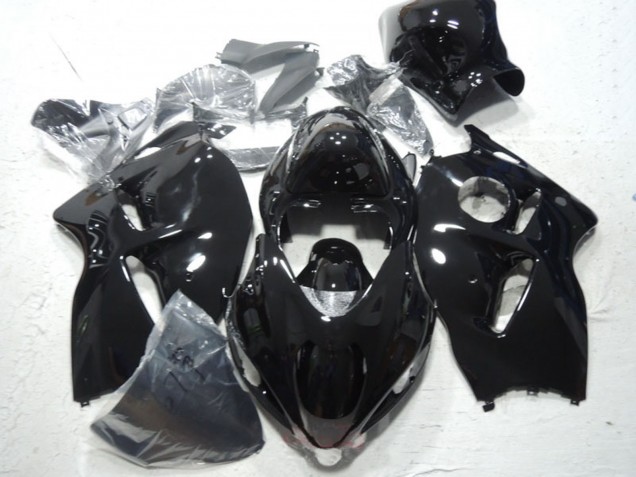 Carénages Moto Suzuki GSXR 1300 Hayabusa 1996-2007 - Noir Brillant