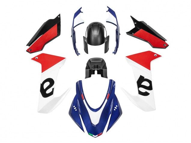 Carénages Moto Aprilia RS660 2020-2024 - Blanc Bleu Rouge