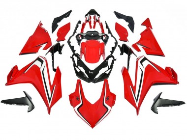 Kits Carénage Moto ABS Honda CBR500R 2022-2023 - Rouge Blanc Noir