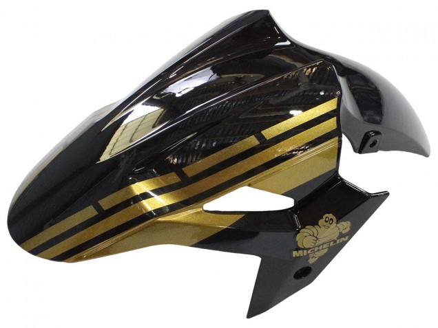Carénages Moto Kawasaki EX400 2018-2024 - Or Noir Brillant