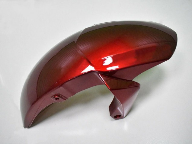 Carénages Moto Kawasaki EX650 2012-2016 - Rouge Noir Brillant