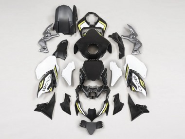 Carénages Moto Kawasaki Z900 2020-2024 - Noir Blanc Jaune