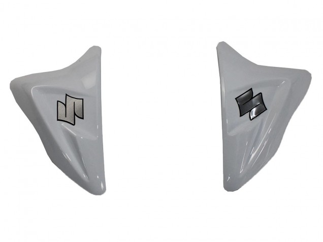 Carénages Moto Suzuki GSXR 600/750 2011-2024 - Blanc Noir Brillant