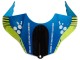 Carénages Moto Yamaha YZF R1 2015-2019 - Bleu Vert Noir Requin