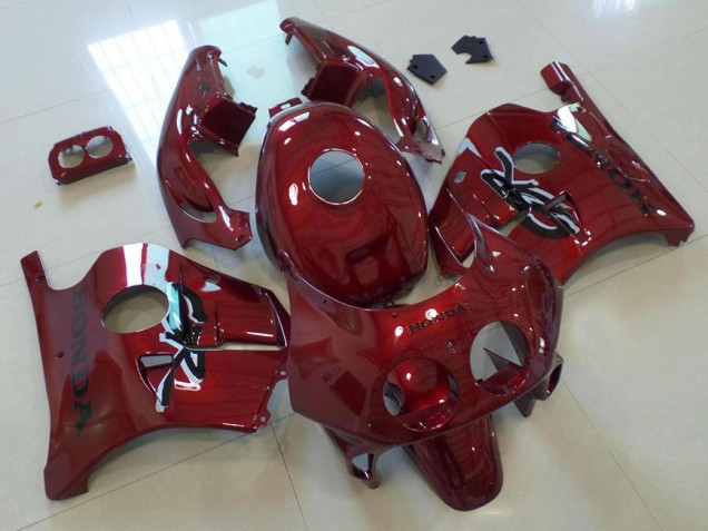 Dark Rouge Carénage Moto Honda CBR 250 RR MC22 1991-1998 Dark Rouge Carénage Moto Honda CBR 250 RR MC22 1991-1998