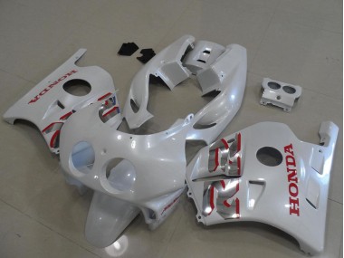 Blanc Nacré Rouge Carénage Moto Honda CBR 250 RR MC22 1991-1998