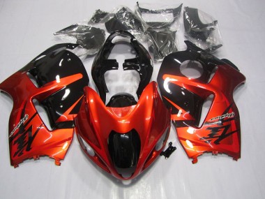 Rouge Carénage Moto Suzuki GSXR 1300 Hayabusa 1996-2007