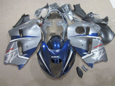 Argent Bleu Carénage Moto Suzuki GSXR 1300 Hayabusa 1996-2007