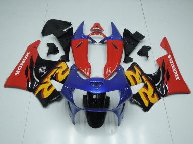 Bleu Rouge Noir Carénage Moto Honda CBR 900 RR 919 1998-1999