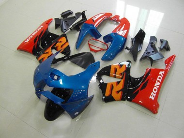 Noir Rouge Carénage Moto Honda CBR 900 RR 919 1998-1999