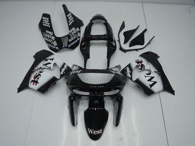 Noir West Carénage Moto Kawasaki ZX9R 1998-1999 Noir West Carénage Moto Kawasaki ZX9R 1998-1999
