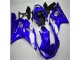 Blanc Bleu Carénage Moto Yamaha R6 1998-2002 Blanc Bleu Carénage Moto Yamaha R6 1998-2002