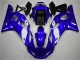 Blanc Bleu Carénage Moto Yamaha R6 1998-2002 Blanc Bleu Carénage Moto Yamaha R6 1998-2002