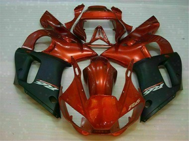 Noir Brun Carénage Moto Yamaha R6 1998-2002