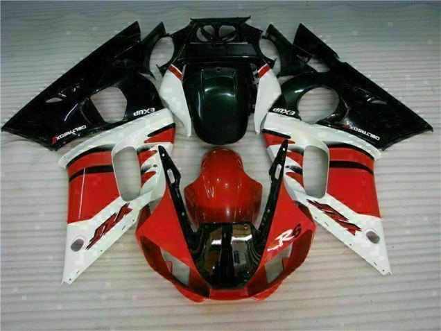 Rouge Noir Carrosserie Moto Yamaha R6 1998-2002 Rouge Noir Carrosserie Moto Yamaha R6 1998-2002