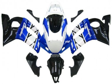 Bleu Noir Champions Carénage Moto Yamaha R6 1998-2002