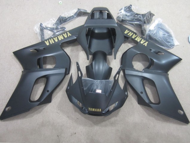 Noir Jaune Décalque Carénage Moto Yamaha R6 1998-2002 Noir Jaune Décalque Carénage Moto Yamaha R6 1998-2002