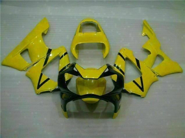 Jaune Carénage Moto Honda CBR 900 RR 929RR 2000-2001 Jaune Carénage Moto Honda CBR 900 RR 929RR 2000-2001
