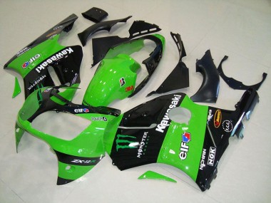 Vert Monster Carénage Moto Kawasaki ZX12R 2000-2001