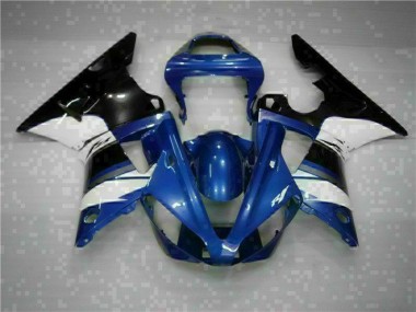 Bleu Kit Carénages Motos Yamaha R1 2000-2001