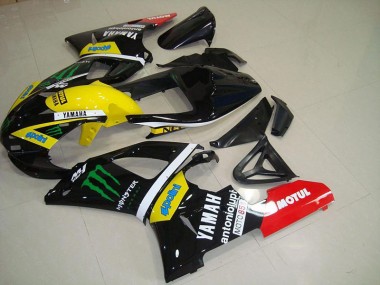 Jaune Monster Carénages Moto Yamaha R1 2000-2001
