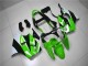 Vert Blanc Noir Carénage Moto Kawasaki ZX6R 2000-2002 Vert Blanc Noir Carénage Moto Kawasaki ZX6R 2000-2002