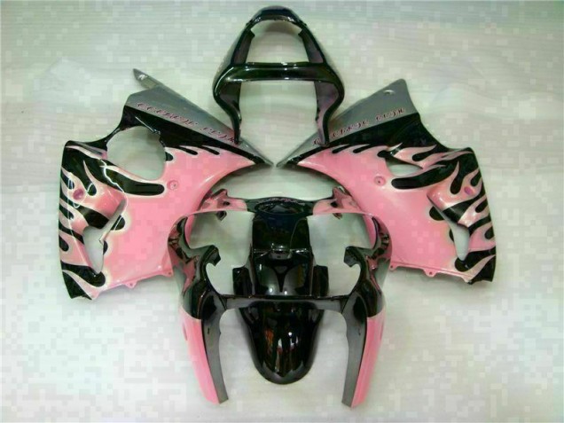 Rose Carénage Moto Kawasaki ZX6R 2000-2002 Rose Carénage Moto Kawasaki ZX6R 2000-2002