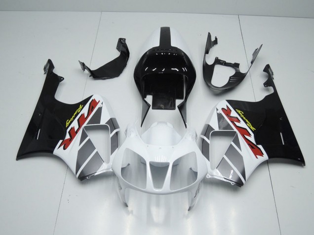 Blanc Noir Carénage Moto Honda VTR 1000 2000-2006 Blanc Noir Carénage Moto Honda VTR 1000 2000-2006
